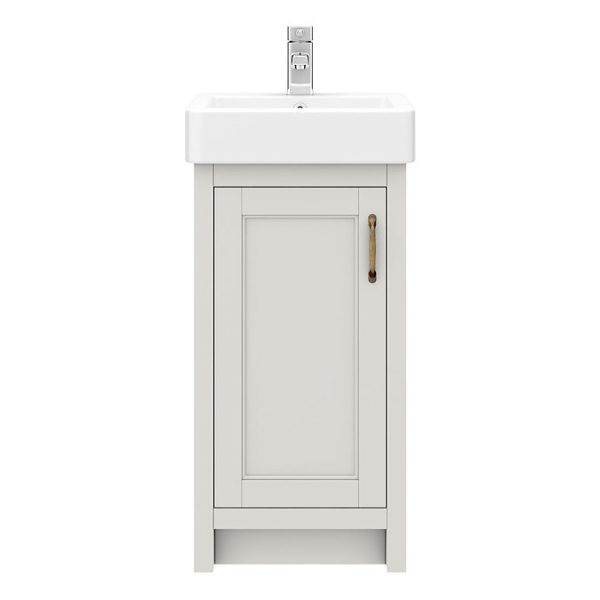 Chatsworth Traditional Grey Vanity   425mm Wide - Image 9