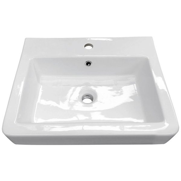 Chatsworth Traditional Grey Vanity   560mm Wide with Matt Black Handles - Image 5