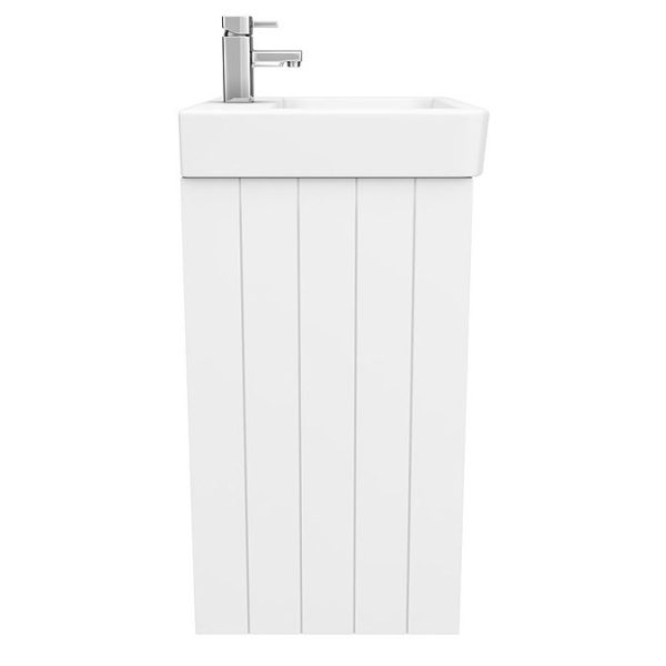 Chatsworth Traditional White Vanity   560mm Wide - Image 2