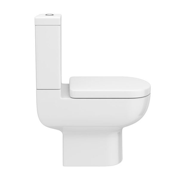 Cruze Modern Short Projection Toilet + Soft Close Seat - Image 5