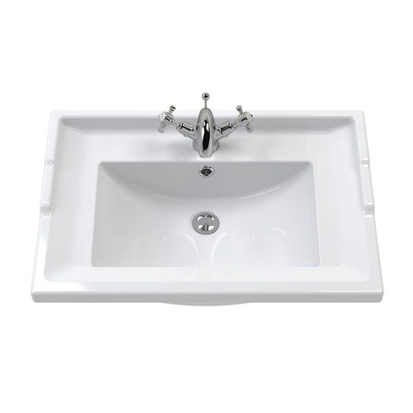 Chatsworth Traditional Graphite Vanity 620mm Wide - Image 3