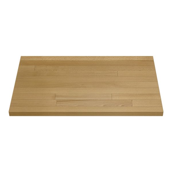 Chatsworth 810mm Traditional Graphite Countertop Vanity with Beech Worktop & Chrome Handles - Image 3