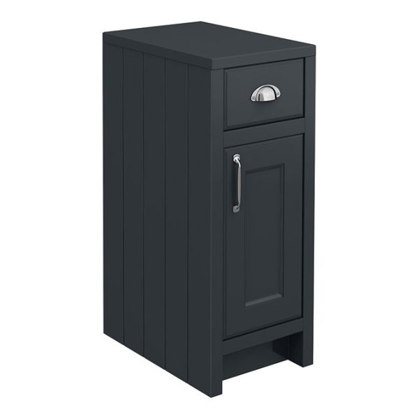Chatsworth Traditional Graphite 560mm Vanity Sink + 300mm Cupboard Unit - Image 7