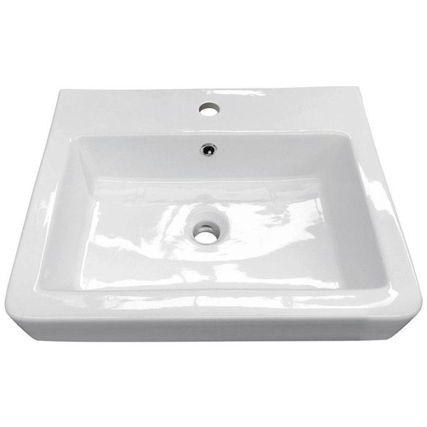 Chatsworth Traditional Grey 560mm Vanity Sink + 300mm Cupboard Unit - Image 9