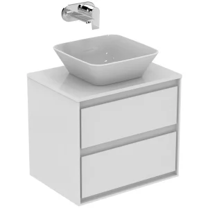 Ideal Standard Connect Air Wall Hung Countertop Vanity Unit   White   600mm with 2 Drawers