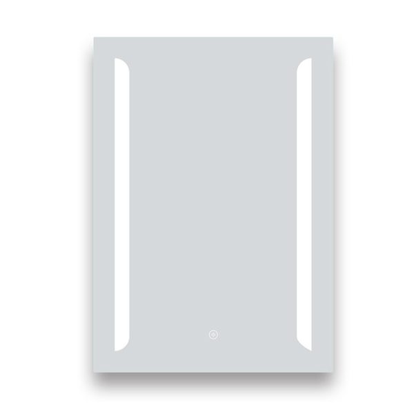 Calgary 500x700mm LED Mirror with Touch Sensor, Dimmer, Anti Fog + Shaving Port - Image 3