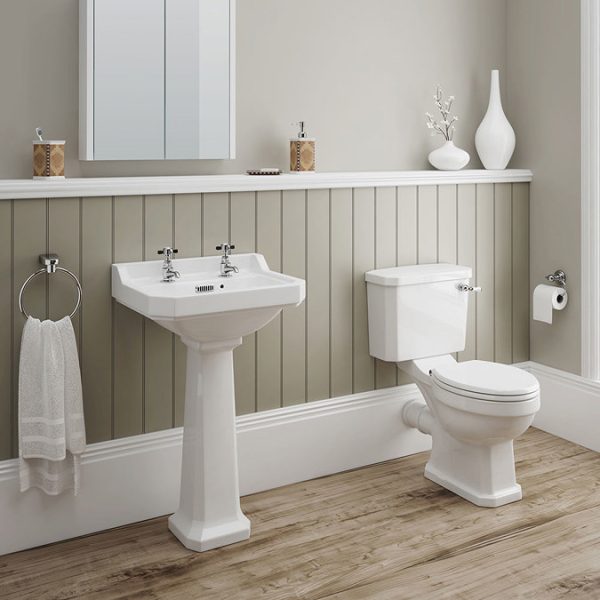 Carlton Traditional Toilet with Soft Close Seat - Image 2