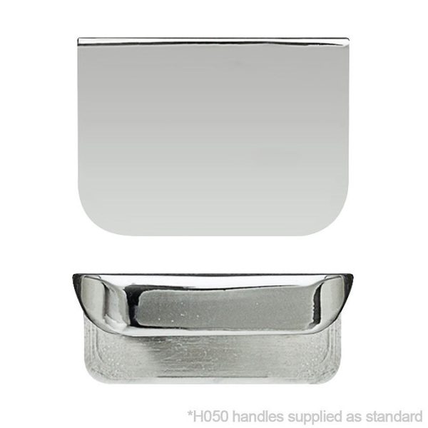 Hudson Reed Fusion 500mm Grey Avola Full Depth Wall Hung 2 Drawer Unit & Basin - Image 2