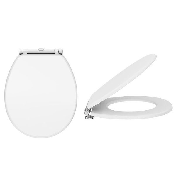 Chatsworth Traditional Back To Wall Pan + Soft Close Seat - Image 6