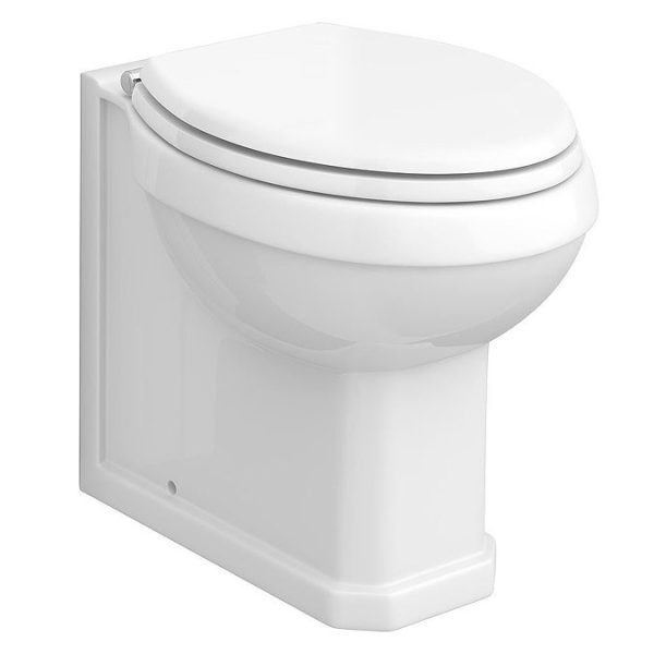 Chatsworth Traditional Back To Wall Pan + Soft Close Seat - Image 3