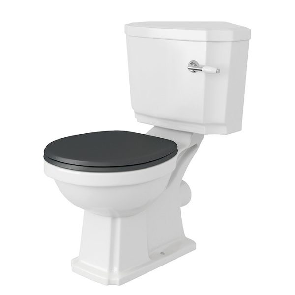 Chatsworth Traditional Corner Toilet + Soft Close Seat - Image 4