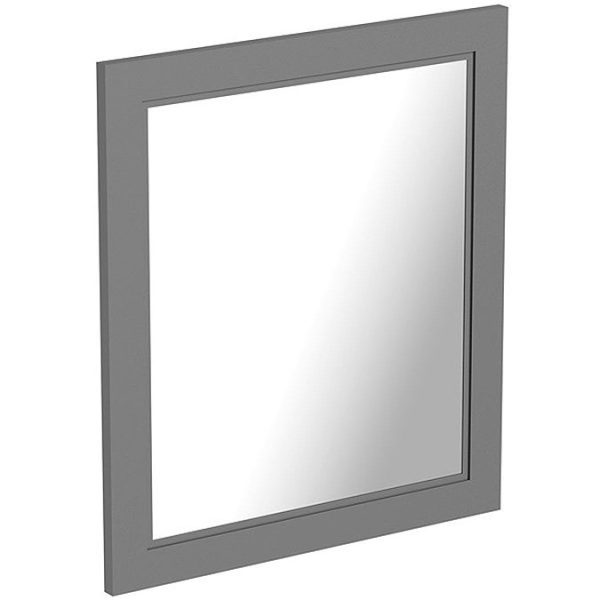 The Bath Co. Chatham 664 x 590mm Slate Matt Grey Bathroom Mirror - Image 3
