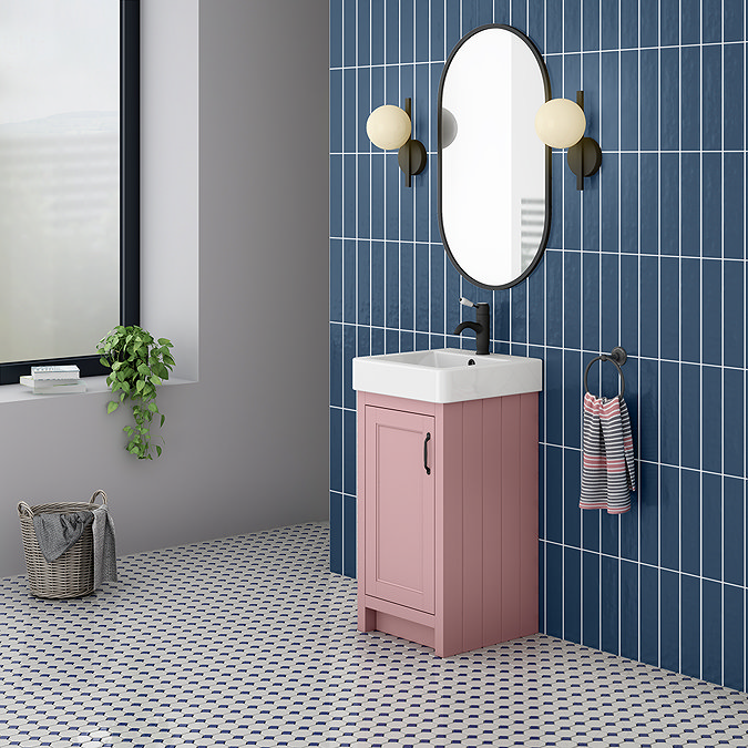 Arezzo Matt Black 500 x 800mm Capsule Mirror - Image 6