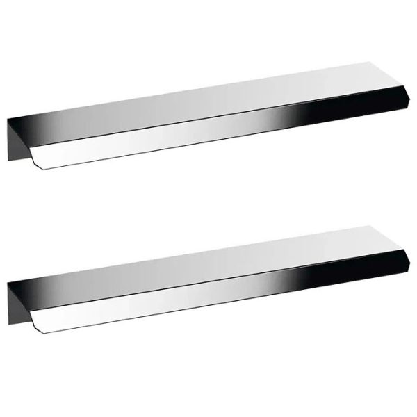 Venice Fluted 1205mm Satin Anthracite Vanity Unit   Wall Hung 4 Drawer Unit with Sparkling Black Worktop & Chrome Handles - Image 2