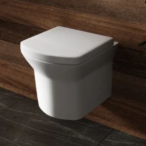Hudson Reed Maya Wall Hung Pan with Soft Close Seat