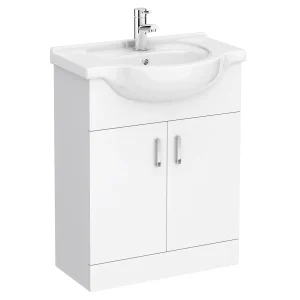 Cove White 650mm Vanity Unit
