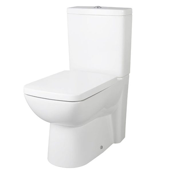 Hudson Reed Arlo Flush to Wall Toilet + Soft Close Seat - Image 3