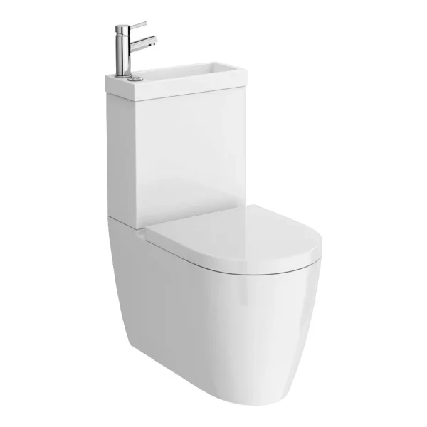 Iconic Combined Two In One Wash Basin + Toilet