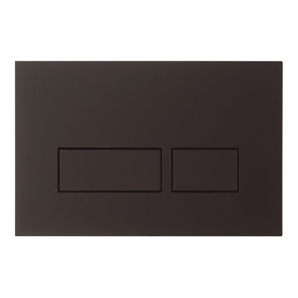 Crosswater MPRO Matt Black / Kai Toilet + Concealed WC Cistern with Wall Hung Frame - Image 5