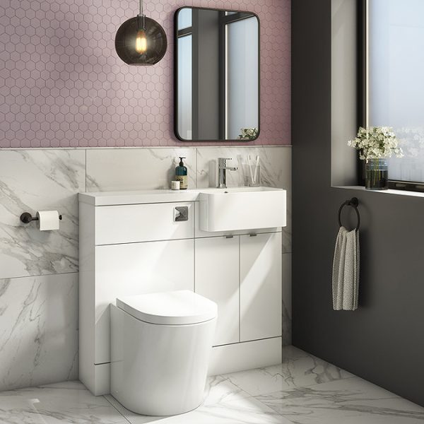 Nuie Solace Back to Wall Toilet + Soft Close Top Fixing Seat - Image 3