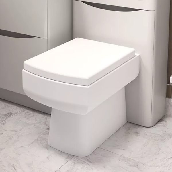 Cubo Back to Wall Pan with Soft Close Seat - Image 4