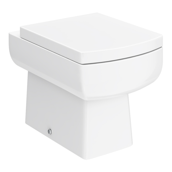 Cubo Back to Wall Pan with Soft Close Seat