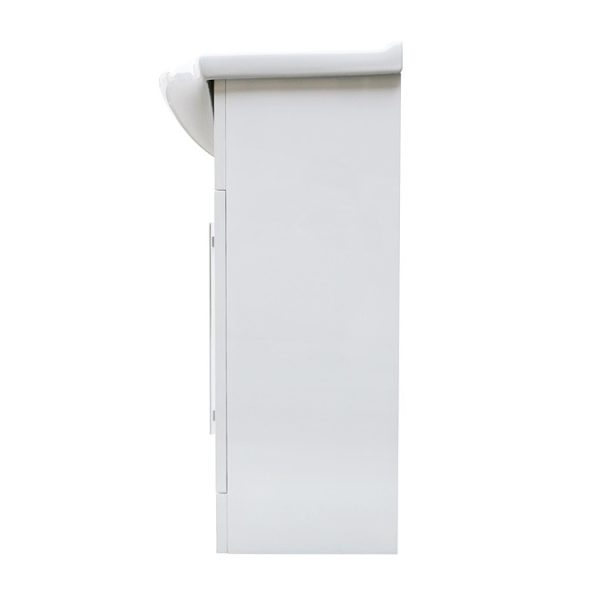 AquaSure Cove White PVC 550mm Vanity Unit   100% Waterproof - Image 6
