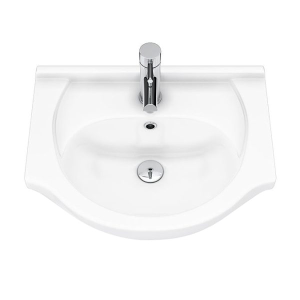 AquaSure Cove White PVC 550mm Vanity Unit   100% Waterproof - Image 7