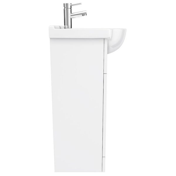 Cove White 550mm Vanity Unit - Image 2