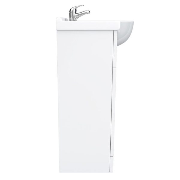 Cove White 650mm Vanity Unit - Image 2