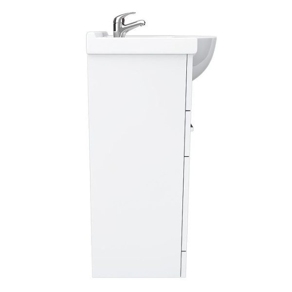 Cove White 750mm Vanity Unit - Image 2