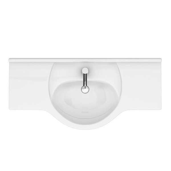 Cove Light Grey 1050mm Large Vanity Unit - Image 2