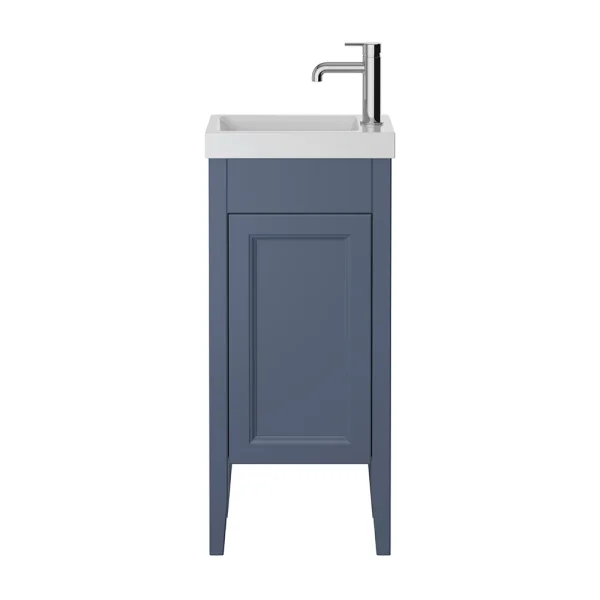 Heritage Caversham Freestanding Cloakroom Vanity Unit   Maritime Blue