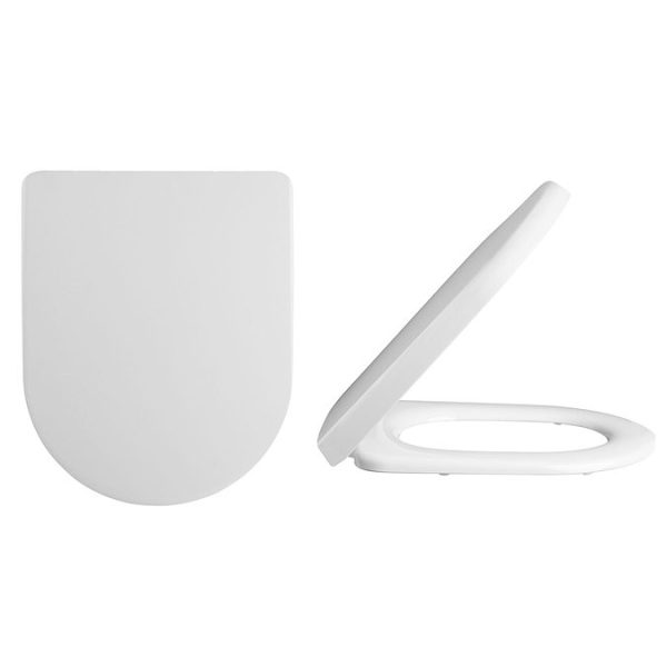 Cove Comfort Height Close Coupled Toilet + Soft Close Seat - Image 3