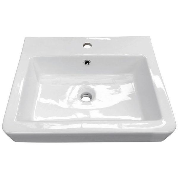 Chatsworth Traditional Green 560mm 2 Drawer Wall Hung Vanity - Image 3