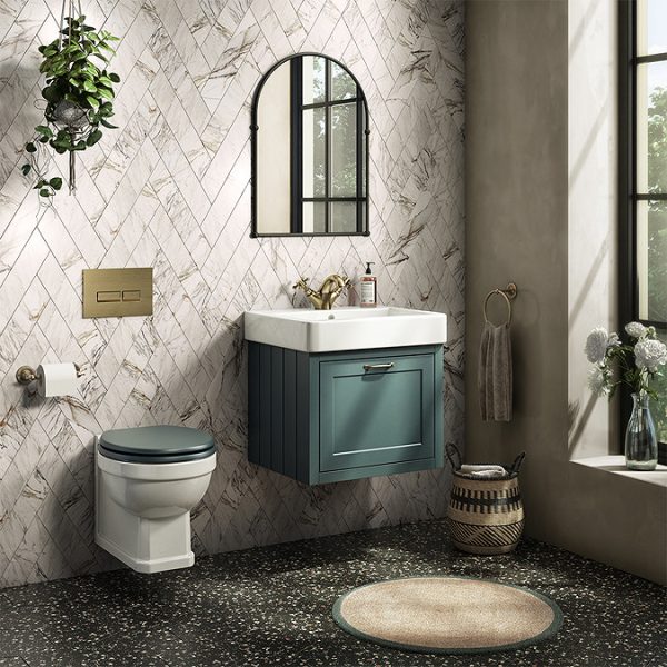 Chatsworth Traditional Wall Hung Pan + Soft Close Seat - Image 3