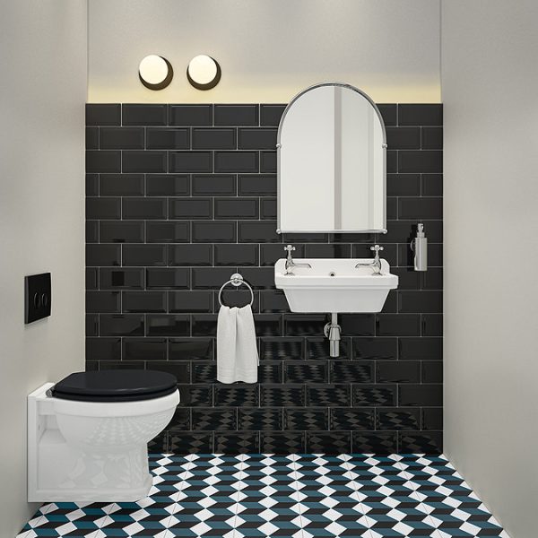 Chatsworth Traditional Wall Hung Pan + Soft Close Seat - Image 6