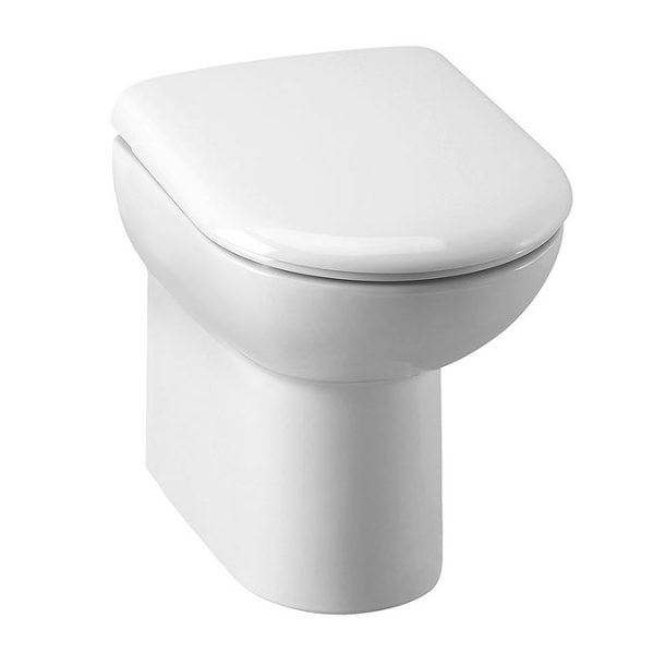 Cruze Comfort Height Back to Wall Toilet Pan + Soft Close Seat - Image 2