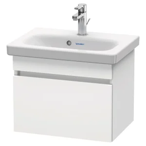 Duravit DuraStyle 550mm 1 Drawer Wall Mounted Vanity Unit   White Matt