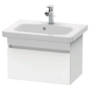 Duravit DuraStyle 635mm 1 Drawer Wall Mounted Vanity Unit   White Matt