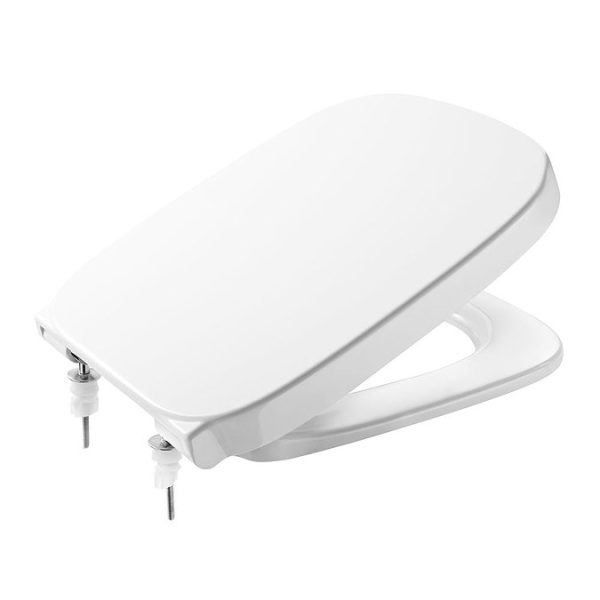 Roca Debba Back to Wall Toilet Pan + Soft Close Seat - Image 2