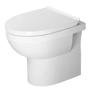 Duravit DuraStyle Basic Rimless Back to Wall Toilet Pan + Seat