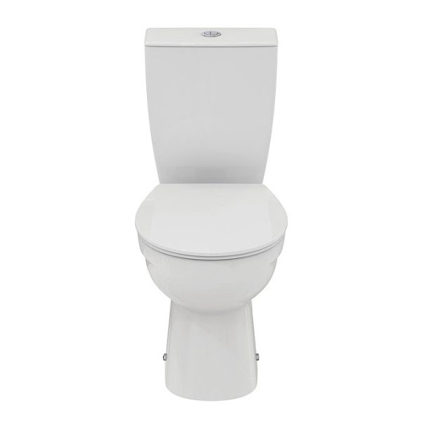 Ideal Standard Eurovit+ Close Coupled Toilet + Soft Close Seat - Image 7