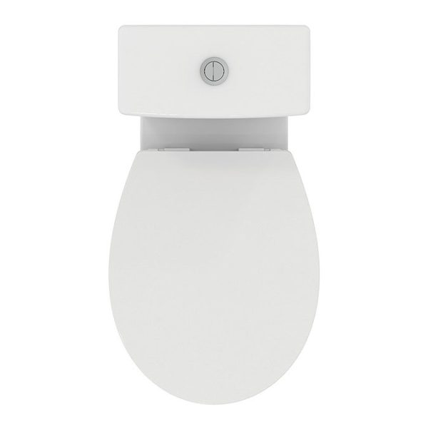 Ideal Standard Eurovit+ Close Coupled Toilet + Soft Close Seat - Image 9