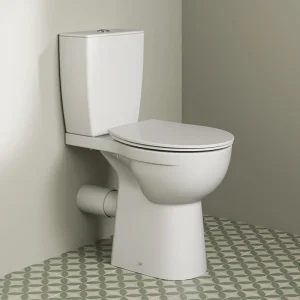 Ideal Standard Eurovit+ Comfort Height Close Coupled Toilet with Soft Close Seat
