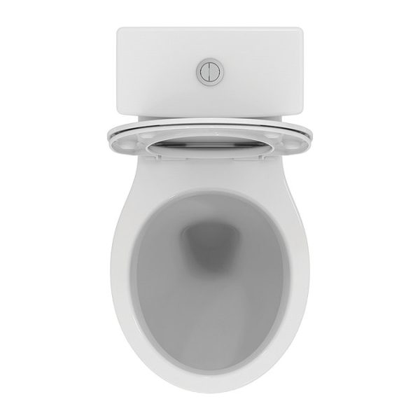 Ideal Standard Eurovit+ Comfort Height Close Coupled Toilet with Soft Close Seat - Image 5