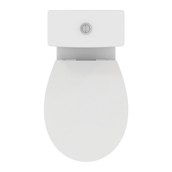 Ideal Standard Eurovit+ Comfort Height Close Coupled Toilet with Soft Close Seat - Image 6