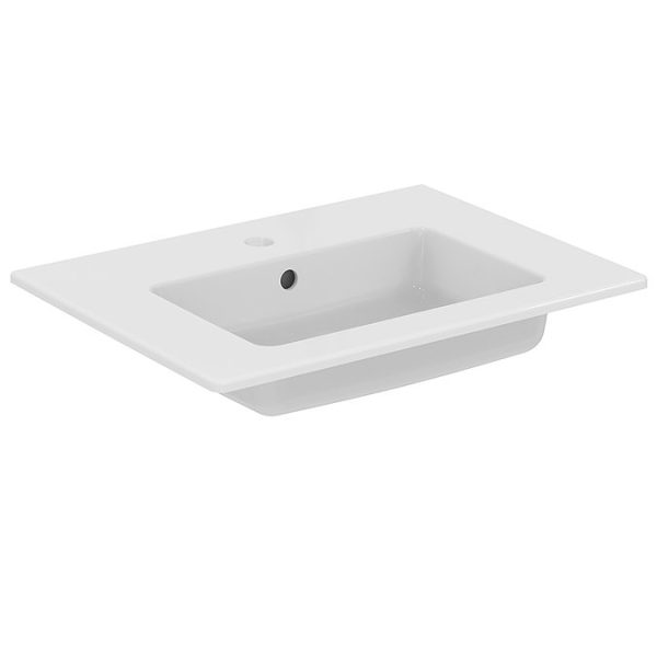 Ideal Standard Eurovit+ 60cm Floor Standing 2 Door Vanity Unit with Basin   Natural Oak - Image 5