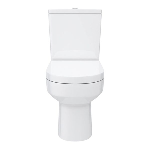 EcoDelux Metro Water Saving Close Coupled Toilet + Soft Close Seat - Image 3