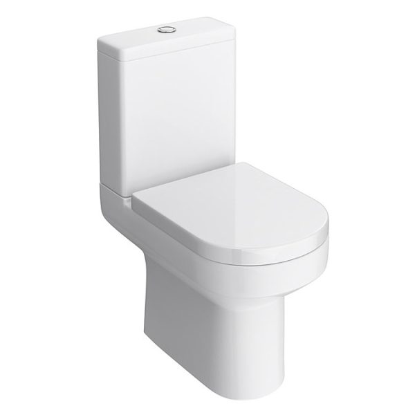 EcoDelux Metro Water Saving Close Coupled Toilet + Soft Close Seat - Image 4